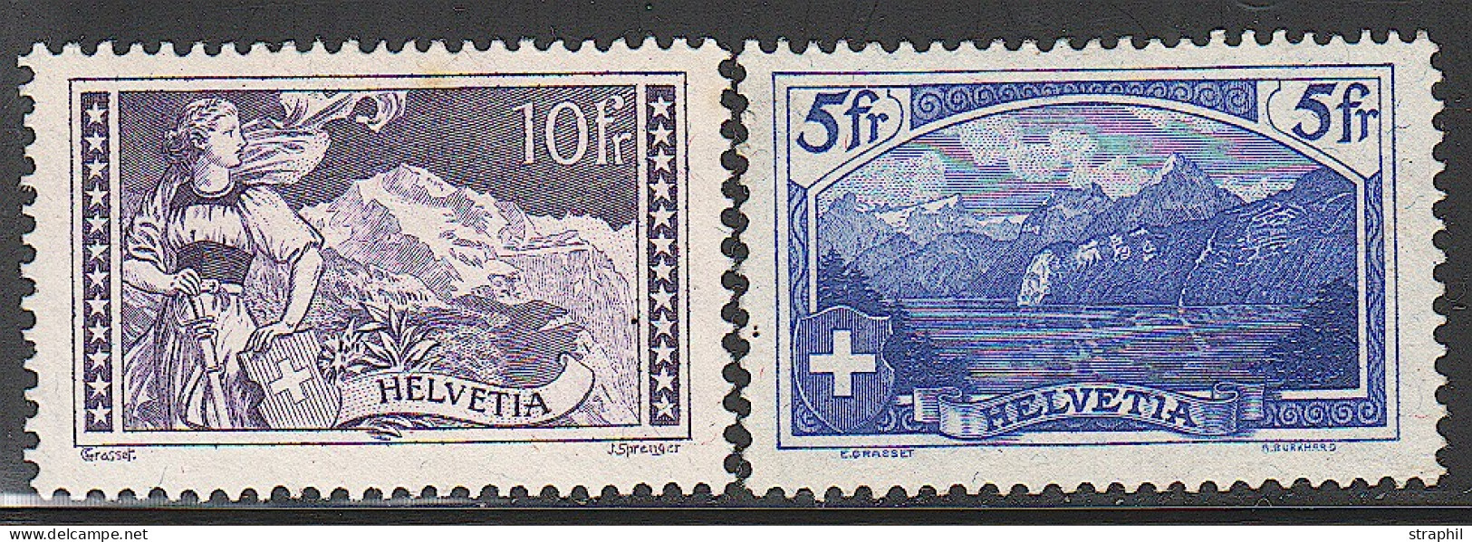 * SUISSE - Unused Stamps