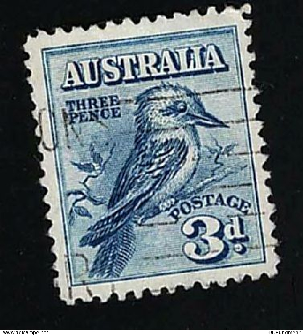 1928 Kookaburra  Michel AU 81 Stamp Number AU 95 Yvert Et Tellier AU 59 Stanley Gibbons AU 106 Used - Oblitérés