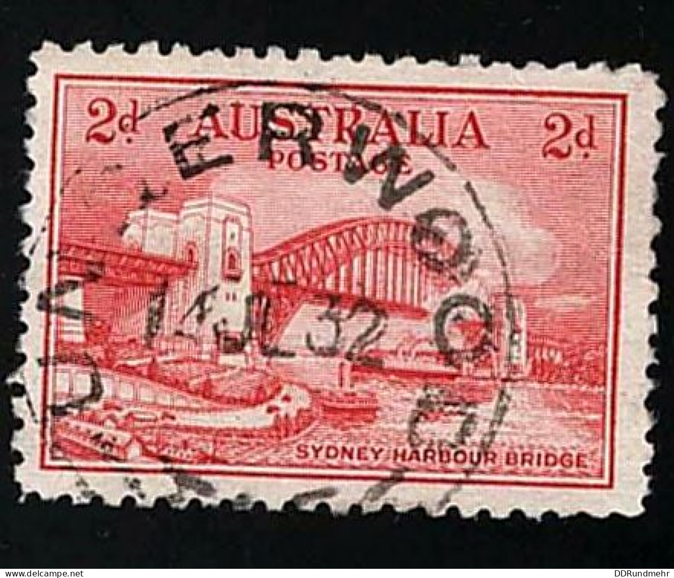 1932 Harbour Bridge  Michel AU 116 Stamp Number AU 130 Yvert Et Tellier AU 89 Stanley Gibbons AU 141 Used - Gebraucht