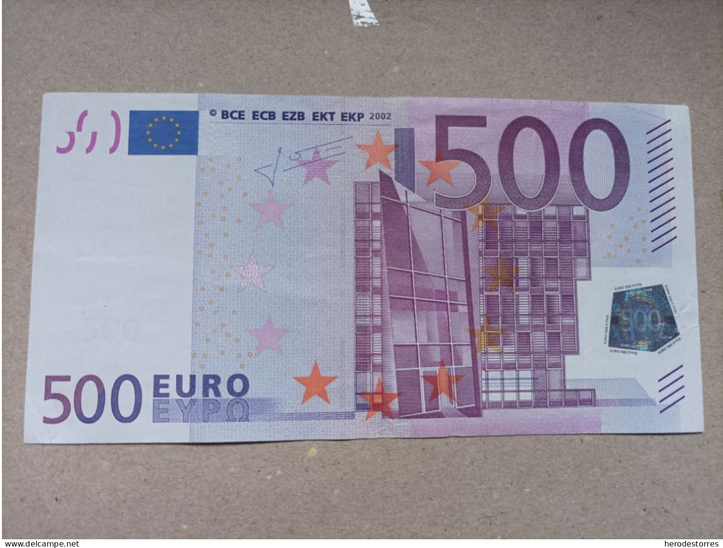 500 EURO ALEMANIA (X) R011A1, TRICHET First Position, Very Very Scarce - 500 Euro