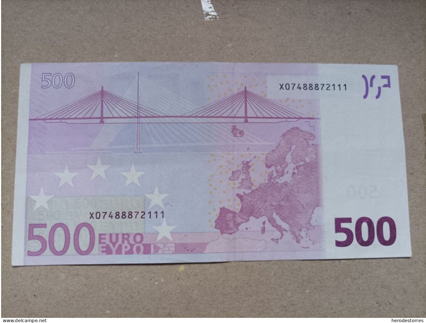 500 EURO ALEMANIA (X) R014A1, TRICHET First Position, Very Very Scarce - 500 Euro