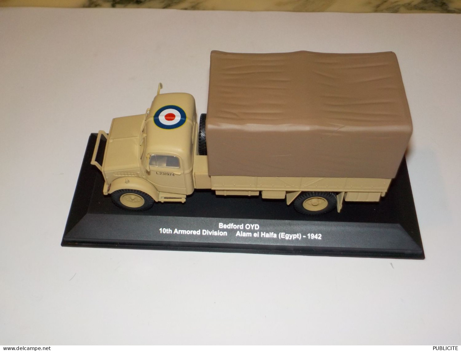 Miniature 1/43  Bedford Oyd 1942 - Militaria