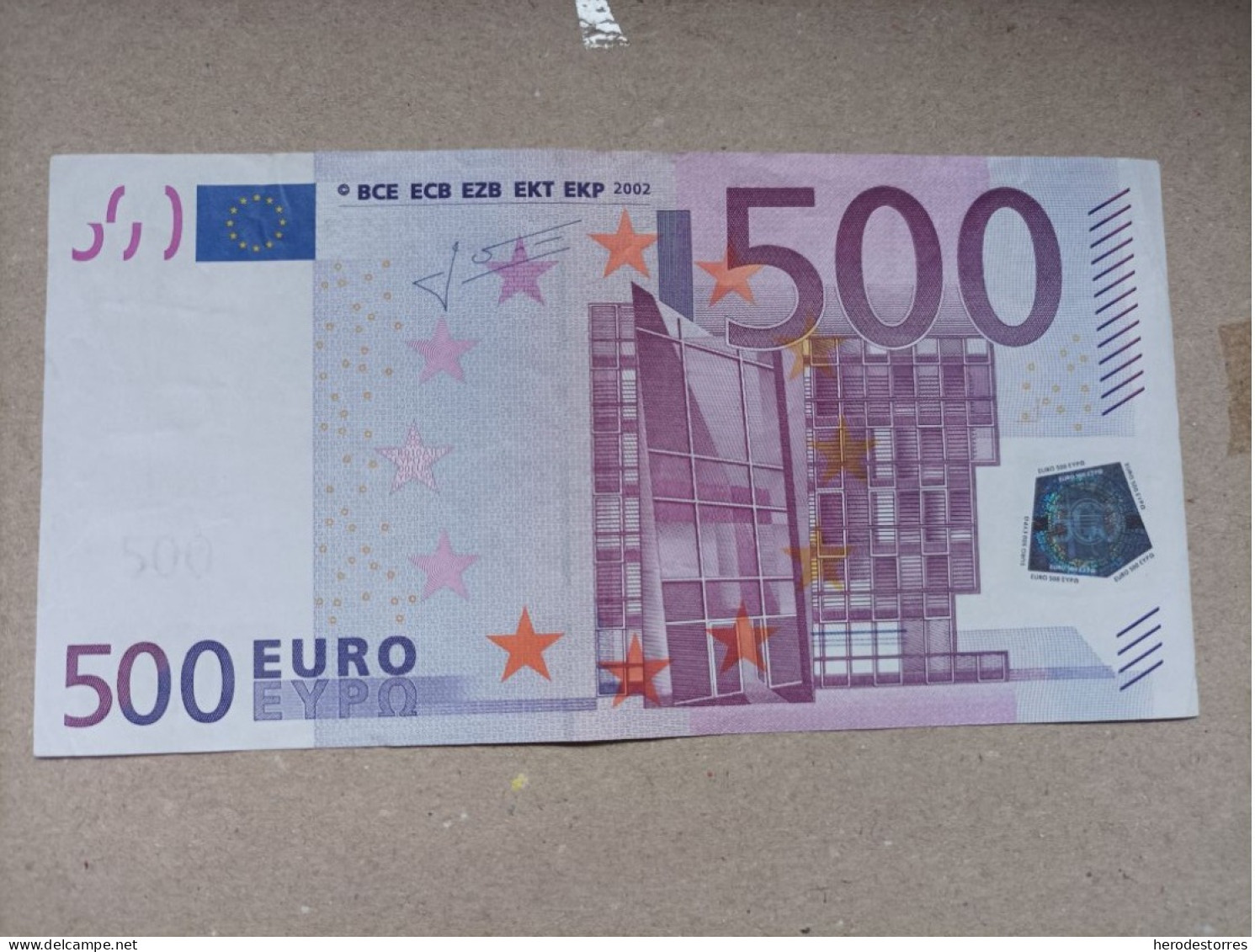 500 EURO ALEMANIA (X) R010A1, TRICHET First Position, Very Very Scarce - 500 Euro