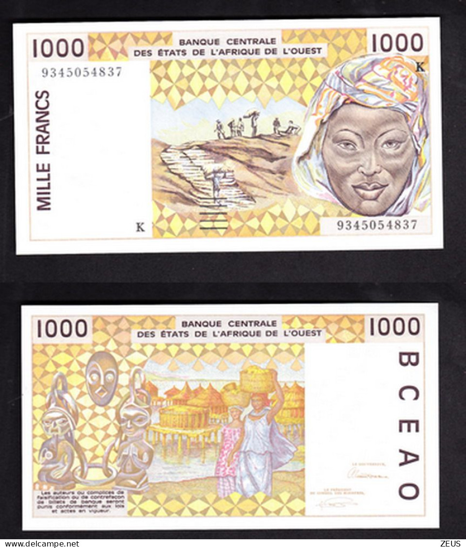 SENEGAL 1000 FRANCHI 1993 PIK 711KC - Senegal