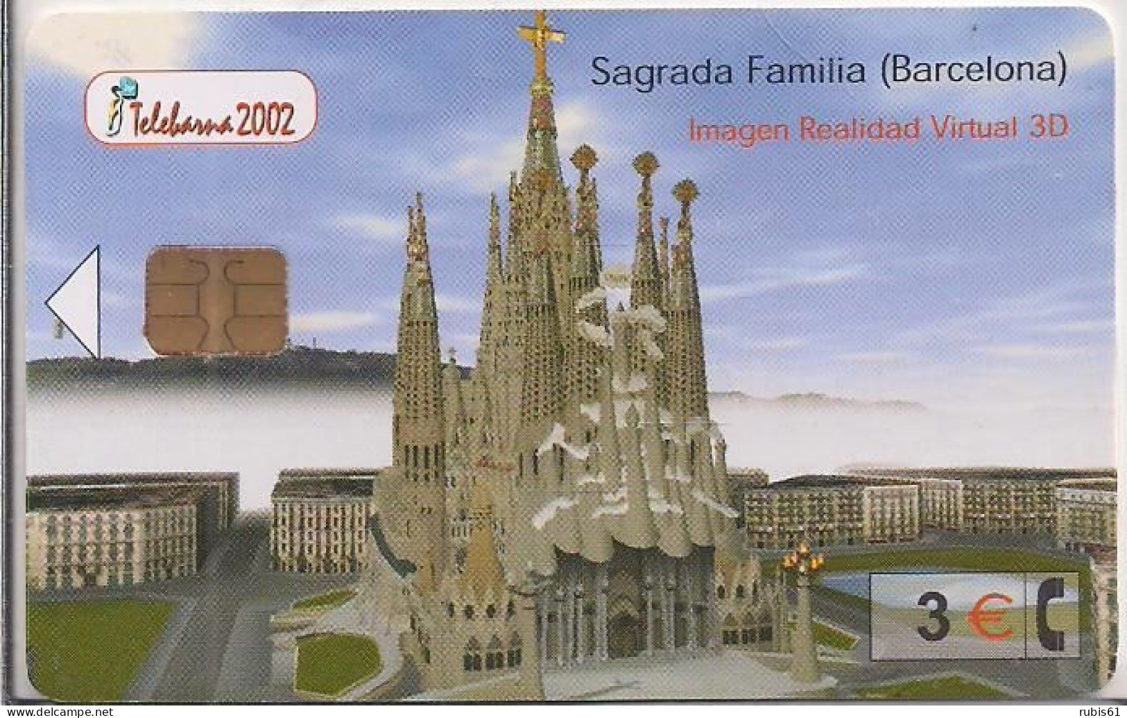 TELEBARNA 2002 SAGRADA FAMILIA - Emisiones Privadas