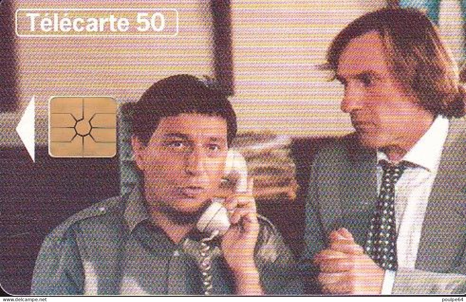 F595A - 10/1995 - CLAVIER / DEPARDIEU - 50 GEM1B - (verso : N° Deux Lignes Centrées) - 1995