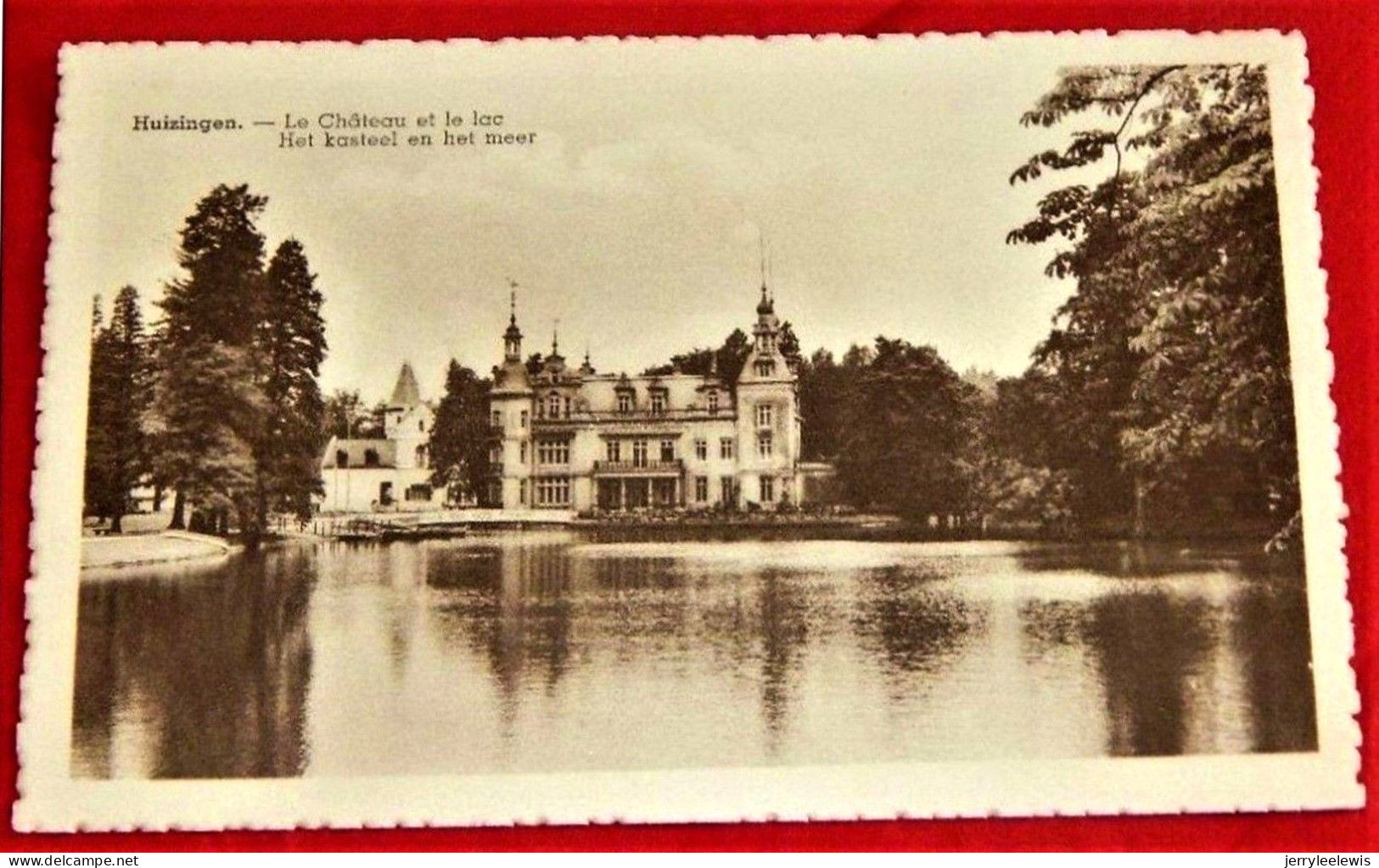 HUIZINGEN - BEERSEL -  4 Postkaarten :    Domein Van Huizingen - Beersel