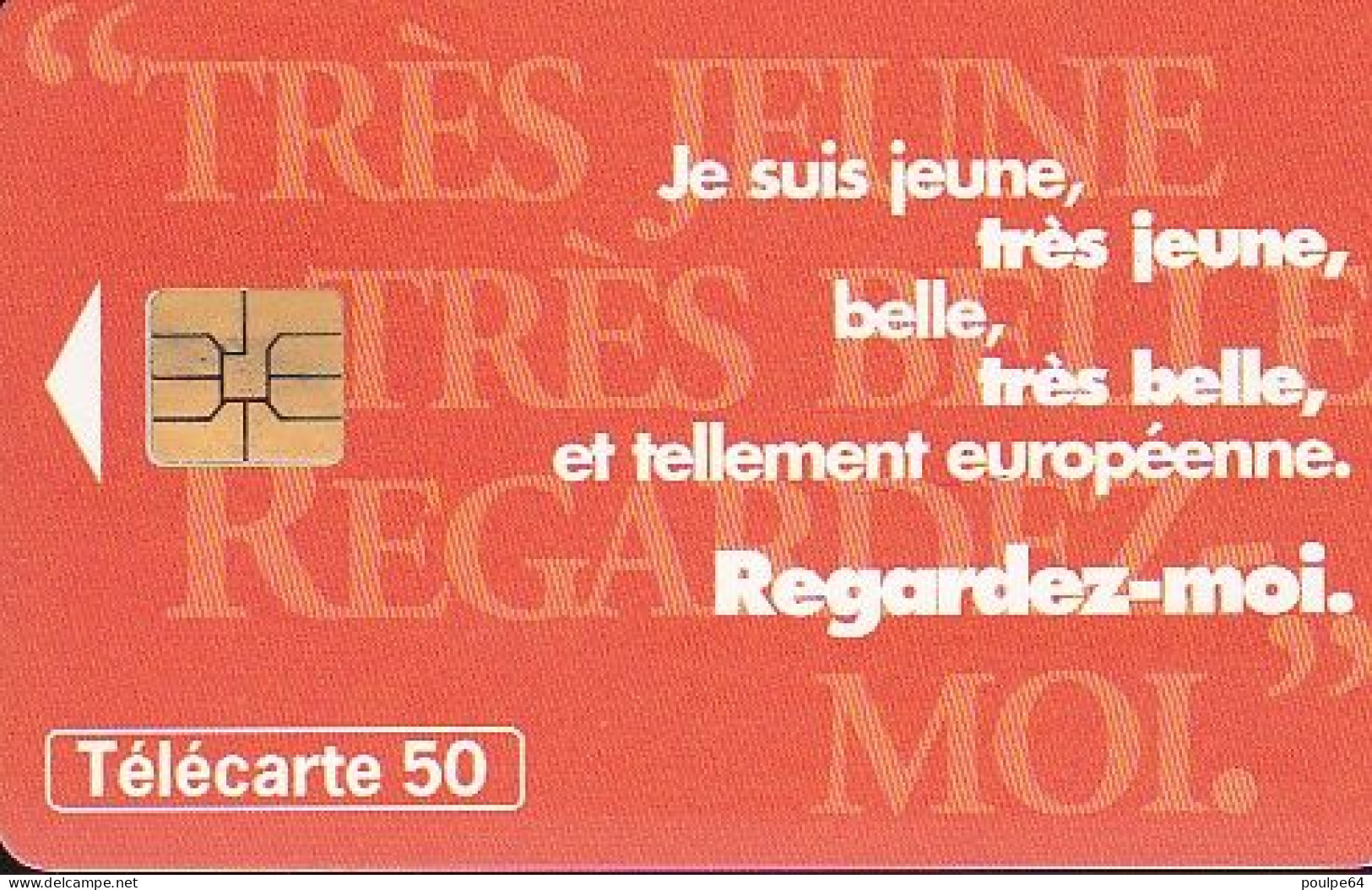 F601 - 11/1995 - ARTE - 50 SO3 - (verso : N° Penchés Deux Lignes - 2ème Ligne Décalées Vers La Droite) - 1995