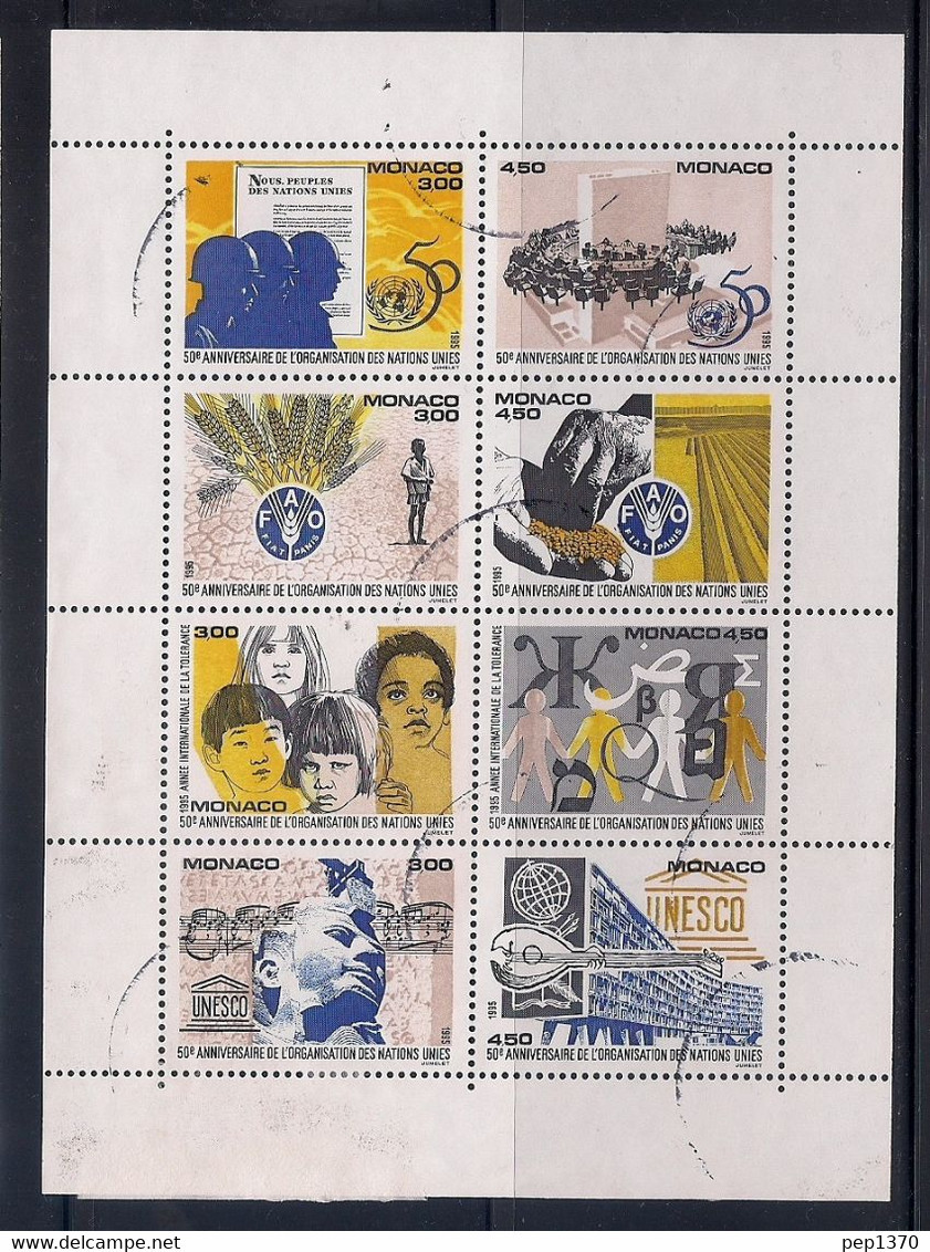 MONACO 1995 - Yvert BF Nº 70 - Used - Used Stamps