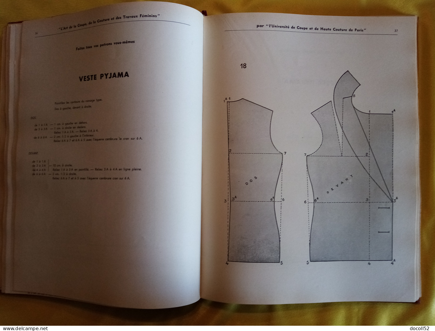 L'ART DE LA COUPE , DE LA COUTURE , DE LA MODE ET DES TRAVAUX FEMININS PAR L'UNIVERSITE DE LA HAUTE COUTURE DE PARIS - Fashion