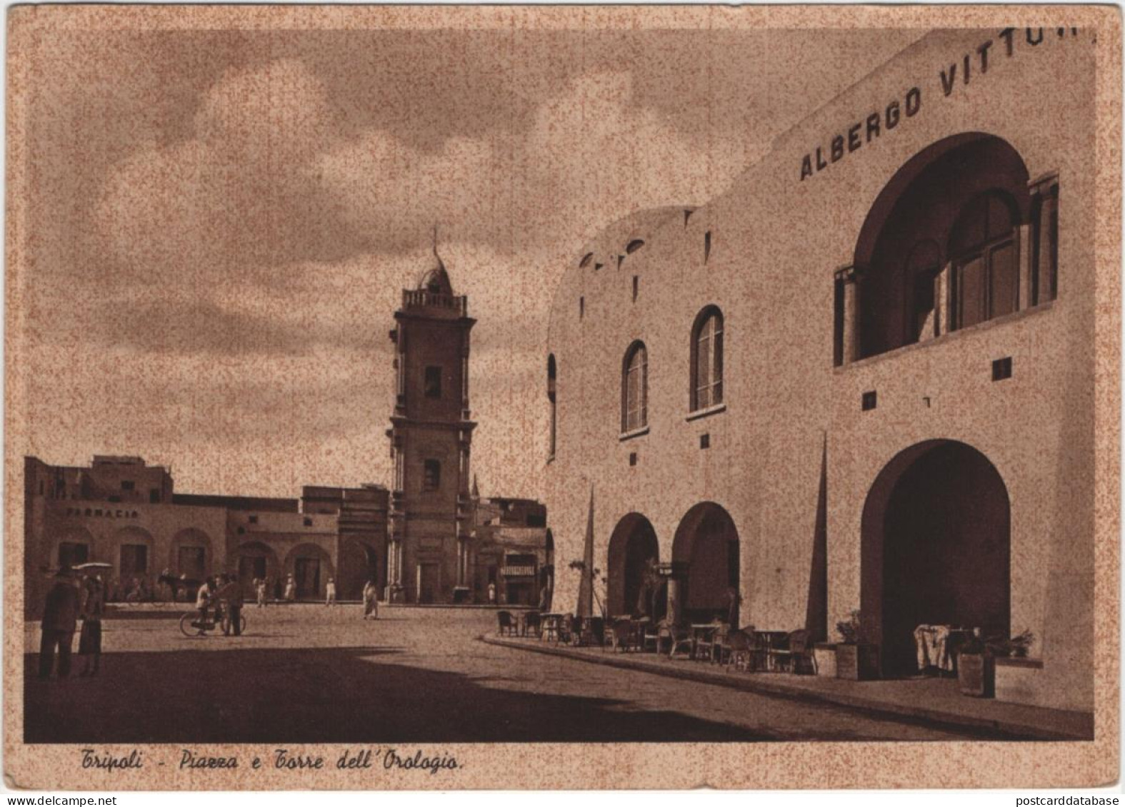 Tripoli - Piazza E Torre Dell'Orologio - Libia