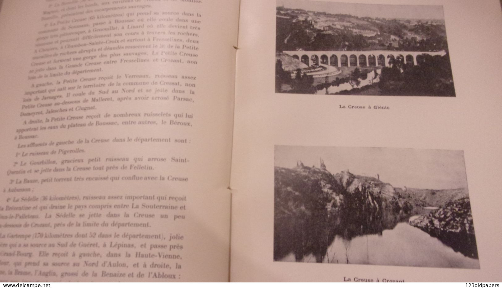 CREUSE 1935 S RIVIERE MONOGRAPHIE AGRICOLE DU DEPARTEMENT DE LA CREUSE  ENQUETE DE 1929 A 1932 - Limousin