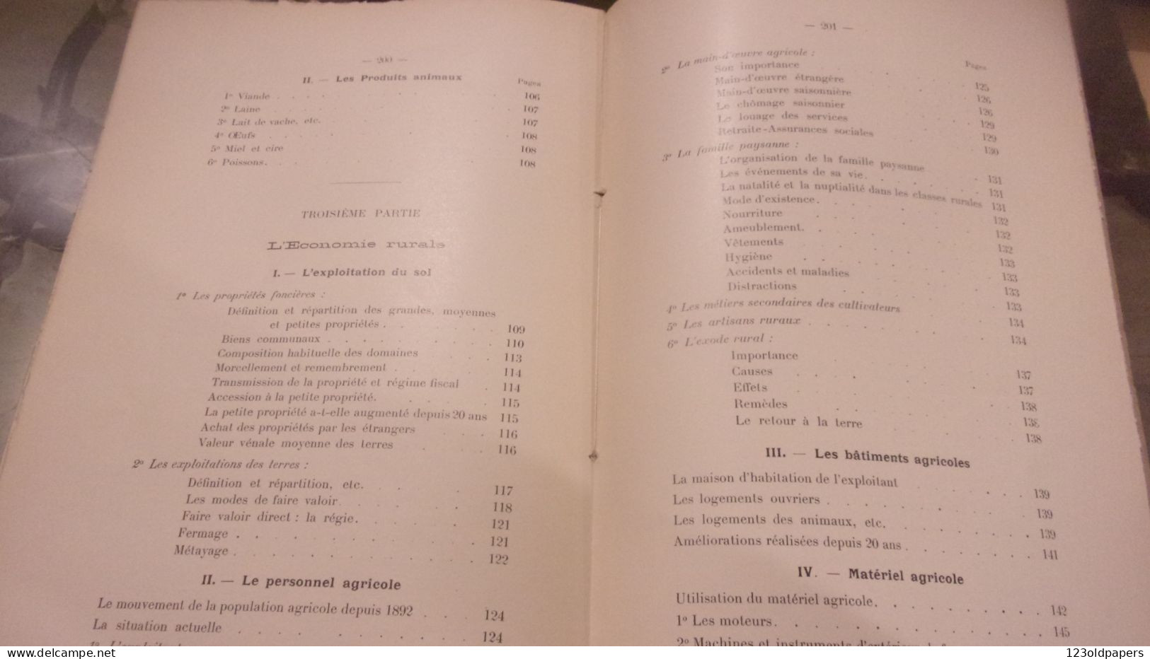 CREUSE 1935 S RIVIERE MONOGRAPHIE AGRICOLE DU DEPARTEMENT DE LA CREUSE  ENQUETE DE 1929 A 1932