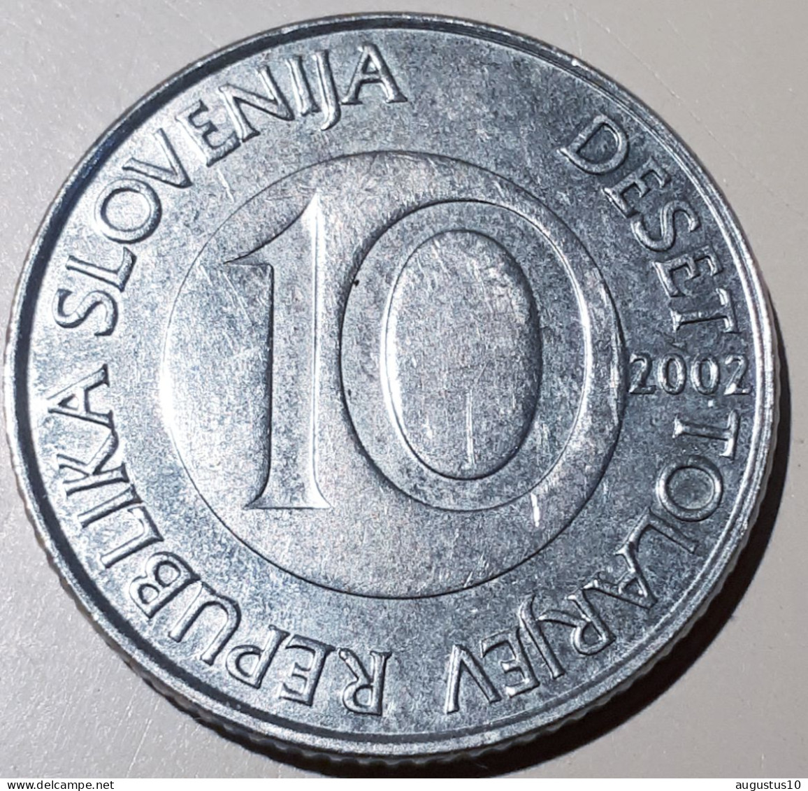 SLOVENIA : 10 TOLARJEV 2003 KM 41 UNC - Slovenië