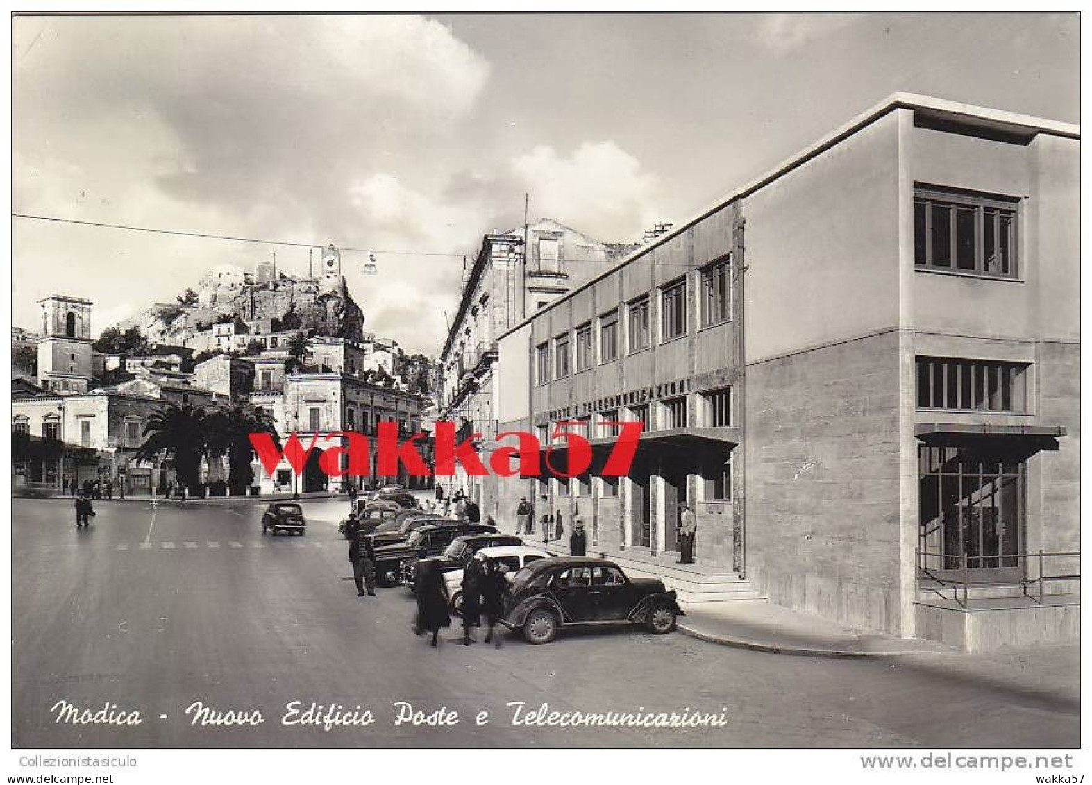 D1147- Modica Nuovo Edificio Poste E Telecomunicazioni - F.g. Viaggiata - Modica