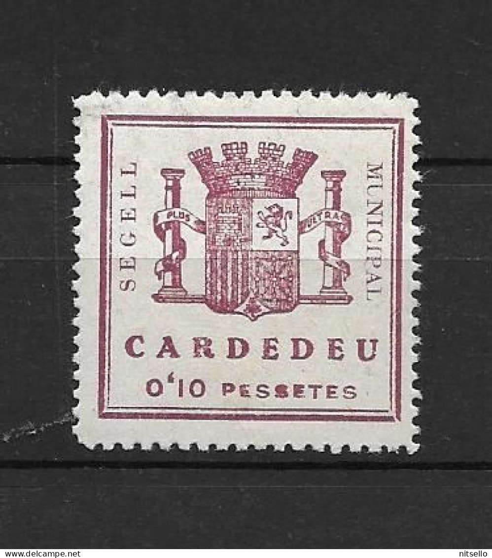 LOTE 2112 E   ///  (C045)  CARDEDEU - BARCELONA, FESOFI Nº 4 ? **MNH      ¡¡¡ LIQUIDATION - JE LIQUIDE !!! - Republikanische Ausgaben