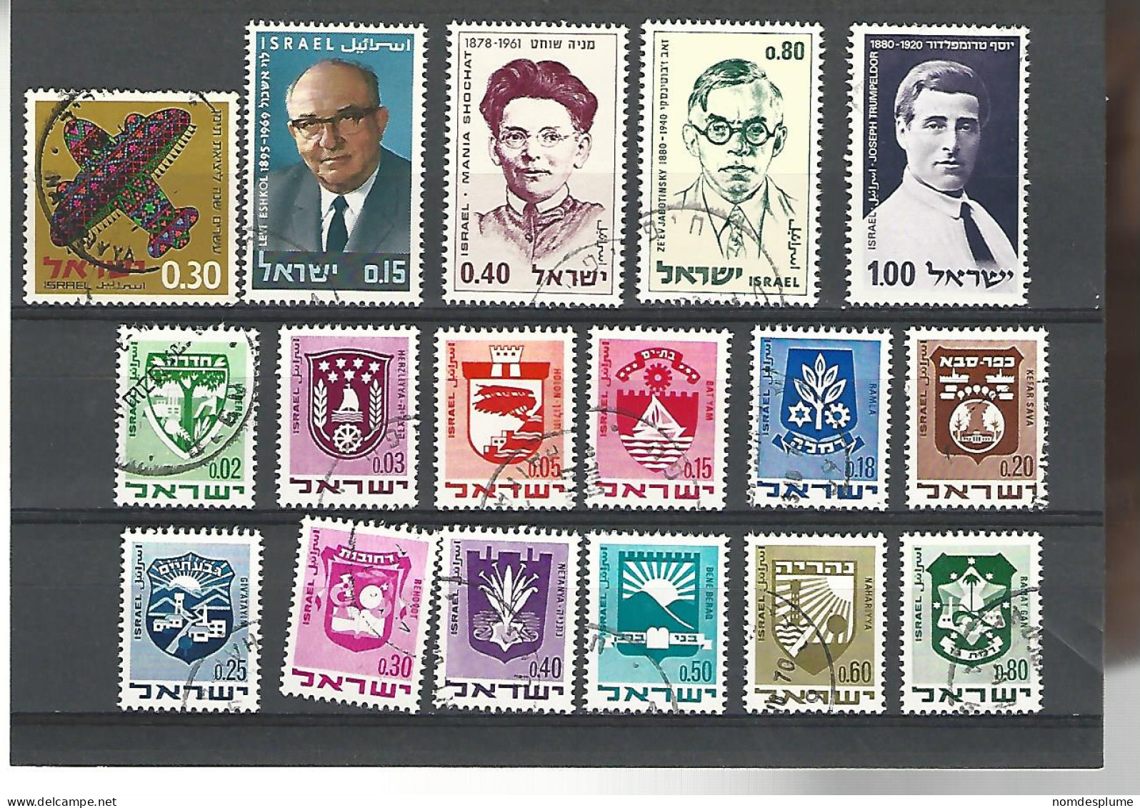 54374 ) Collection Israel  - Collections, Lots & Séries