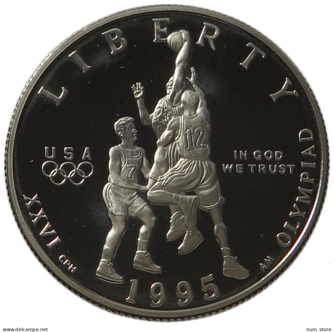 UNITED STATES OF AMERICA HALF DOLLAR 1995 BASKETBALL #w027 0641 - Non Classificati