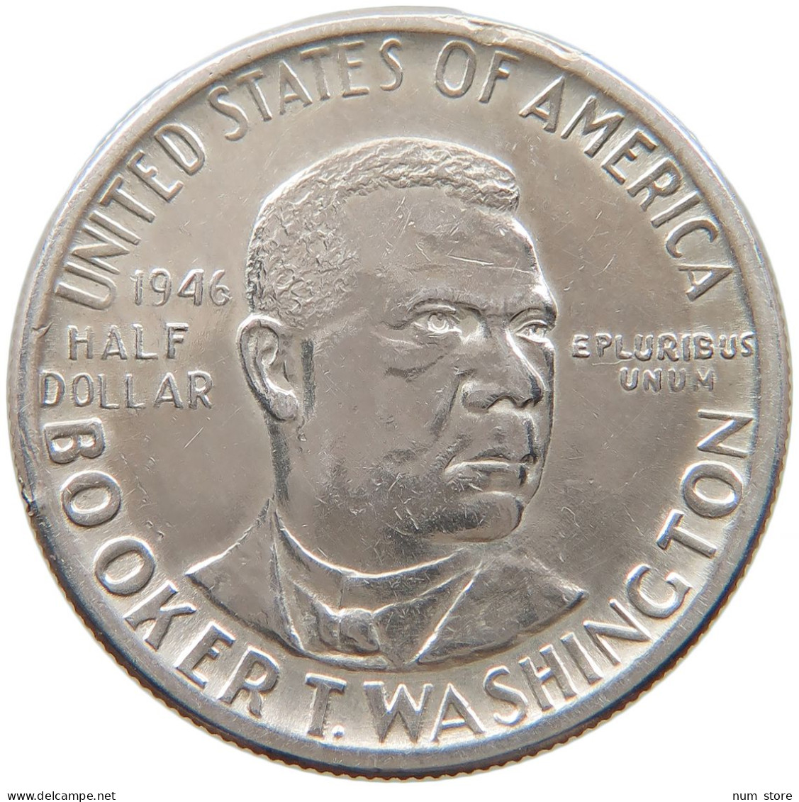 UNITED STATES OF AMERICA HALL DOLLAR 1946 BOOKER T WASHINGTON #t011 0467 - Unclassified