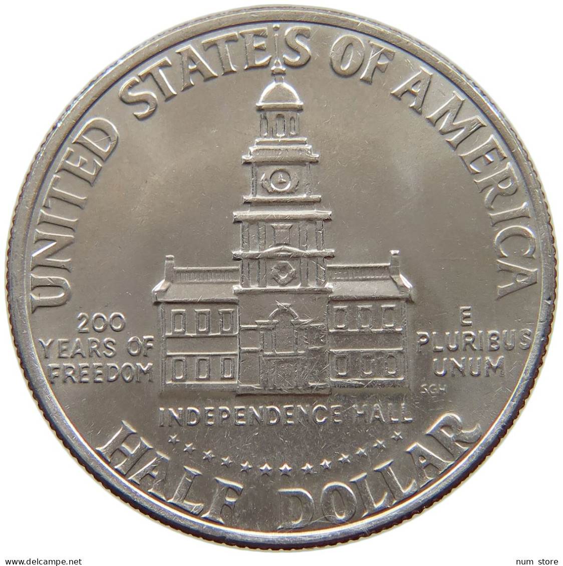 UNITED STATES OF AMERICA HALF DOLLAR 1976 D KENNEDY #s063 1065 - 1964-…: Kennedy