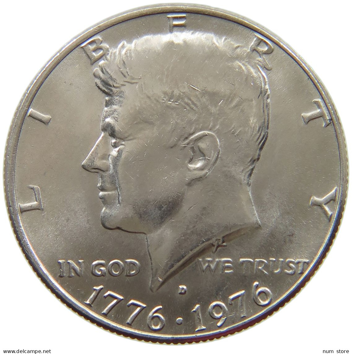 UNITED STATES OF AMERICA HALF DOLLAR 1976 D KENNEDY #s063 1061 - 1964-…: Kennedy