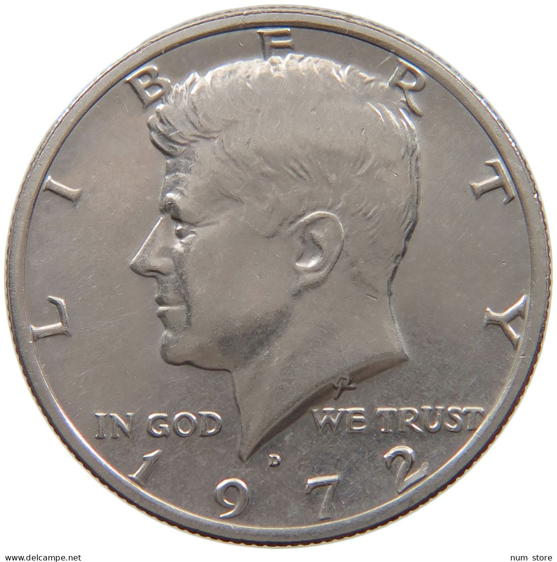 UNITED STATES OF AMERICA HALF DOLLAR 1972 D KENNEDY #a079 0085 - 1964-…: Kennedy