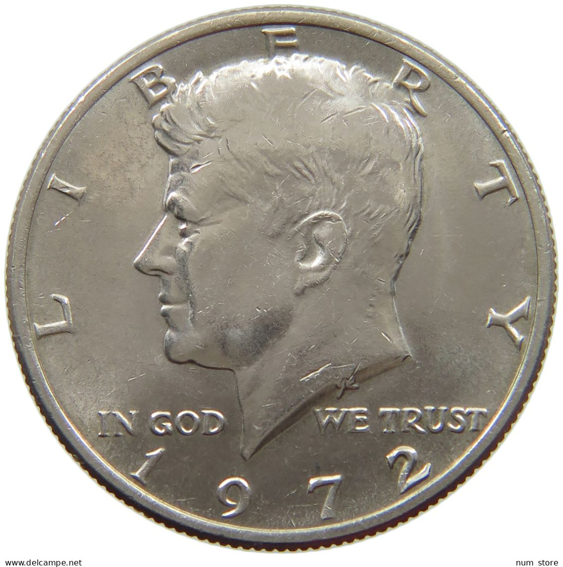 UNITED STATES OF AMERICA HALF DOLLAR 1972 KENNEDY #s063 1059 - 1964-…: Kennedy