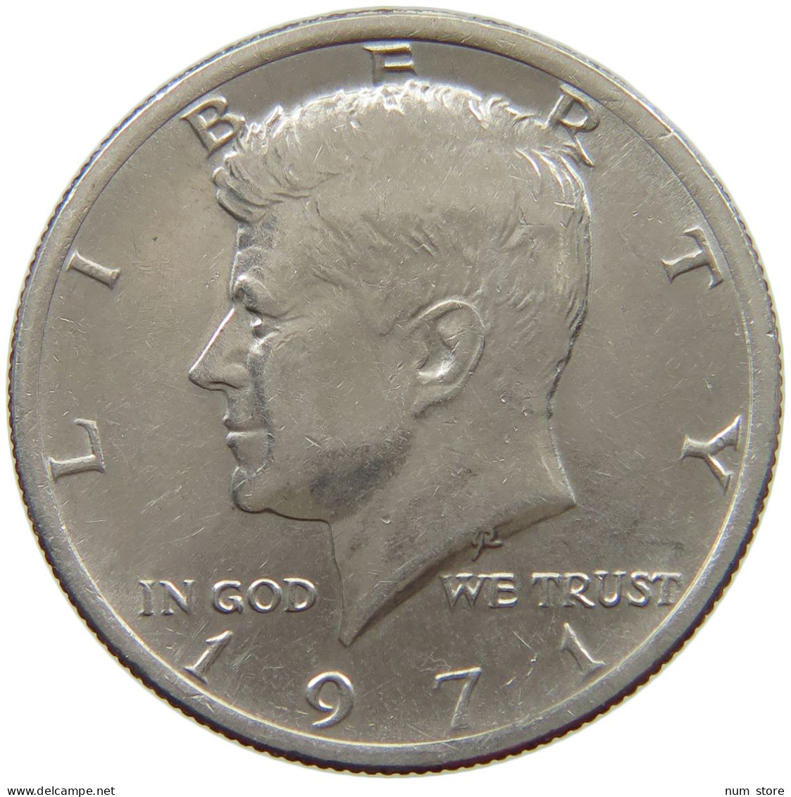 UNITED STATES OF AMERICA HALF DOLLAR 1971 KENNEDY #s063 1049 - 1964-…: Kennedy