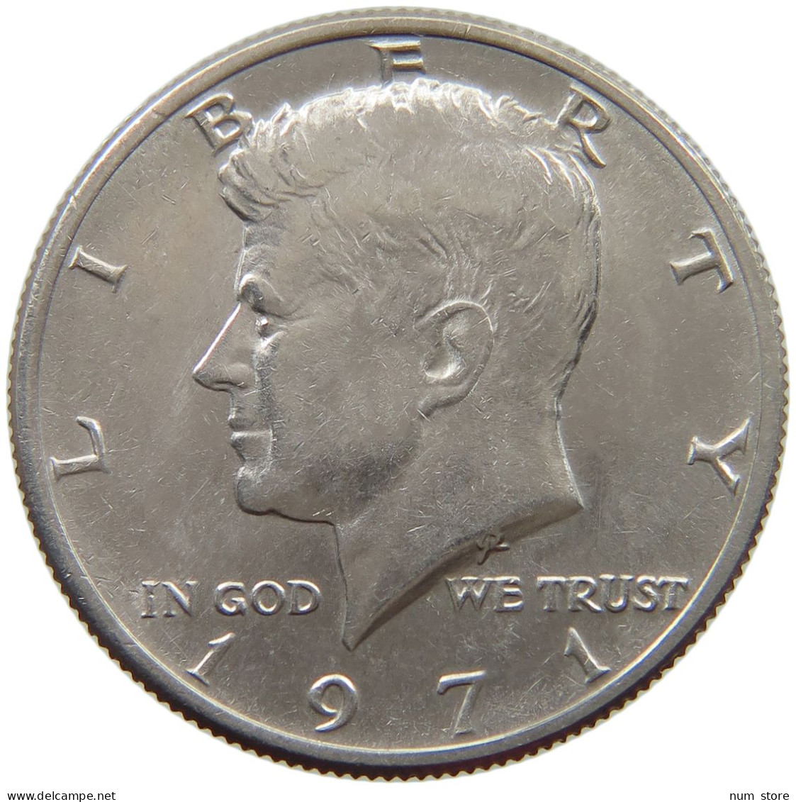 UNITED STATES OF AMERICA HALF DOLLAR 1971 KENNEDY #s063 1067 - 1964-…: Kennedy