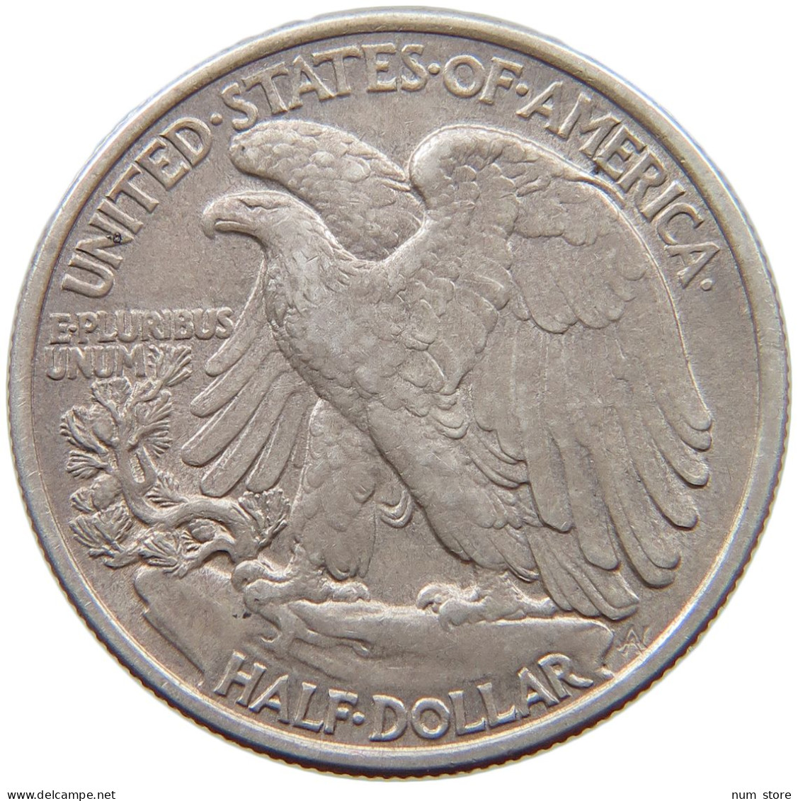 UNITED STATES OF AMERICA HALF DOLLAR 1943 WALKING LIBERTY #t083 0195 - 1916-1947: Liberty Walking (Liberté Marchant)