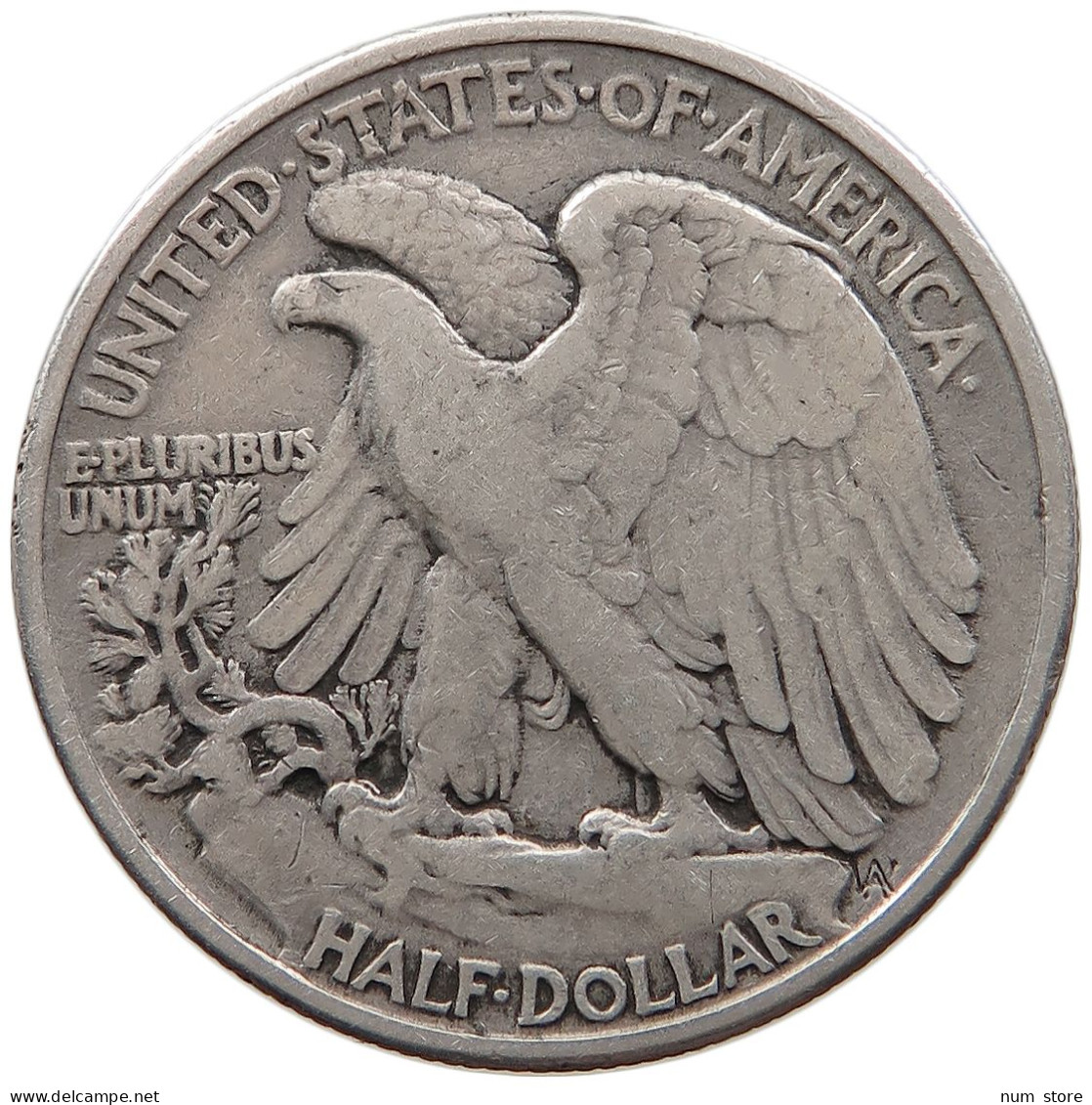 UNITED STATES OF AMERICA HALF DOLLAR 1940 WALKING LIBERTY #t141 0489 - 1916-1947: Liberty Walking