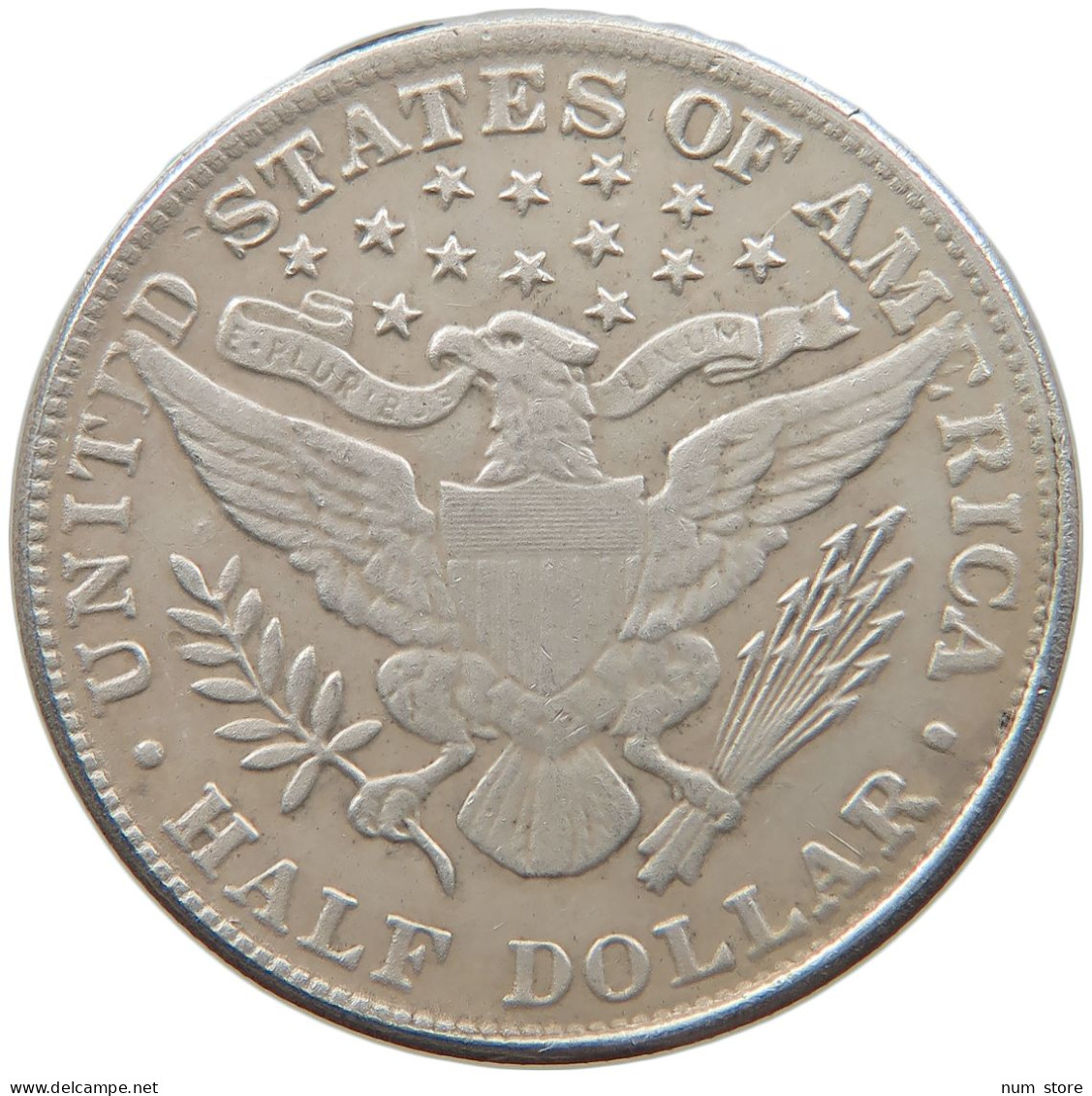 UNITED STATES OF AMERICA HALF DOLLAR 1907 COPY #t141 0475 - Unclassified