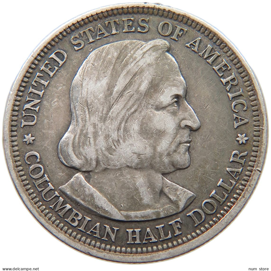 UNITED STATES OF AMERICA HALF DOLLAR 1893 COLUMBIAN EXPOSITION #t118 0079 - Unclassified