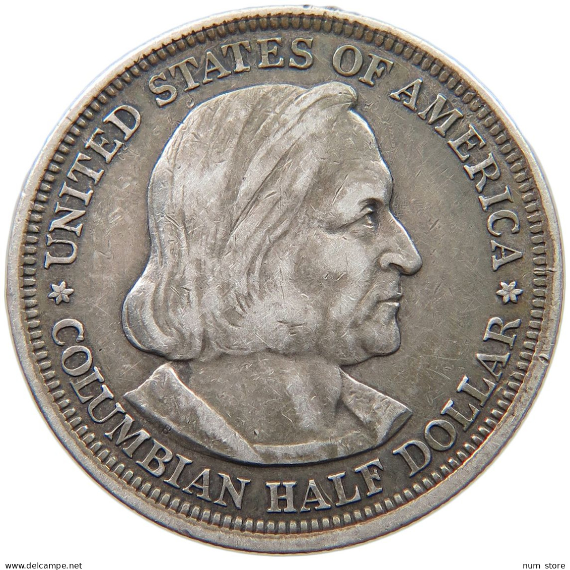 UNITED STATES OF AMERICA HALF DOLLAR 1893 COLUMBIAN EXPOSITION #t118 0079 - Non Classés