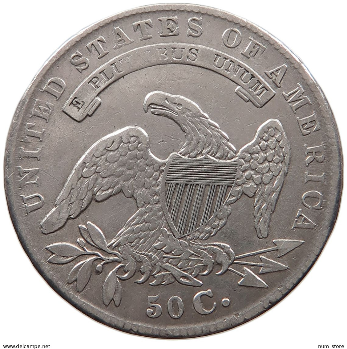 UNITED STATES OF AMERICA HALF DOLLAR 1835 CAPPED BUST #t141 0417 - 1794-1839: Early Halves (Prémices)