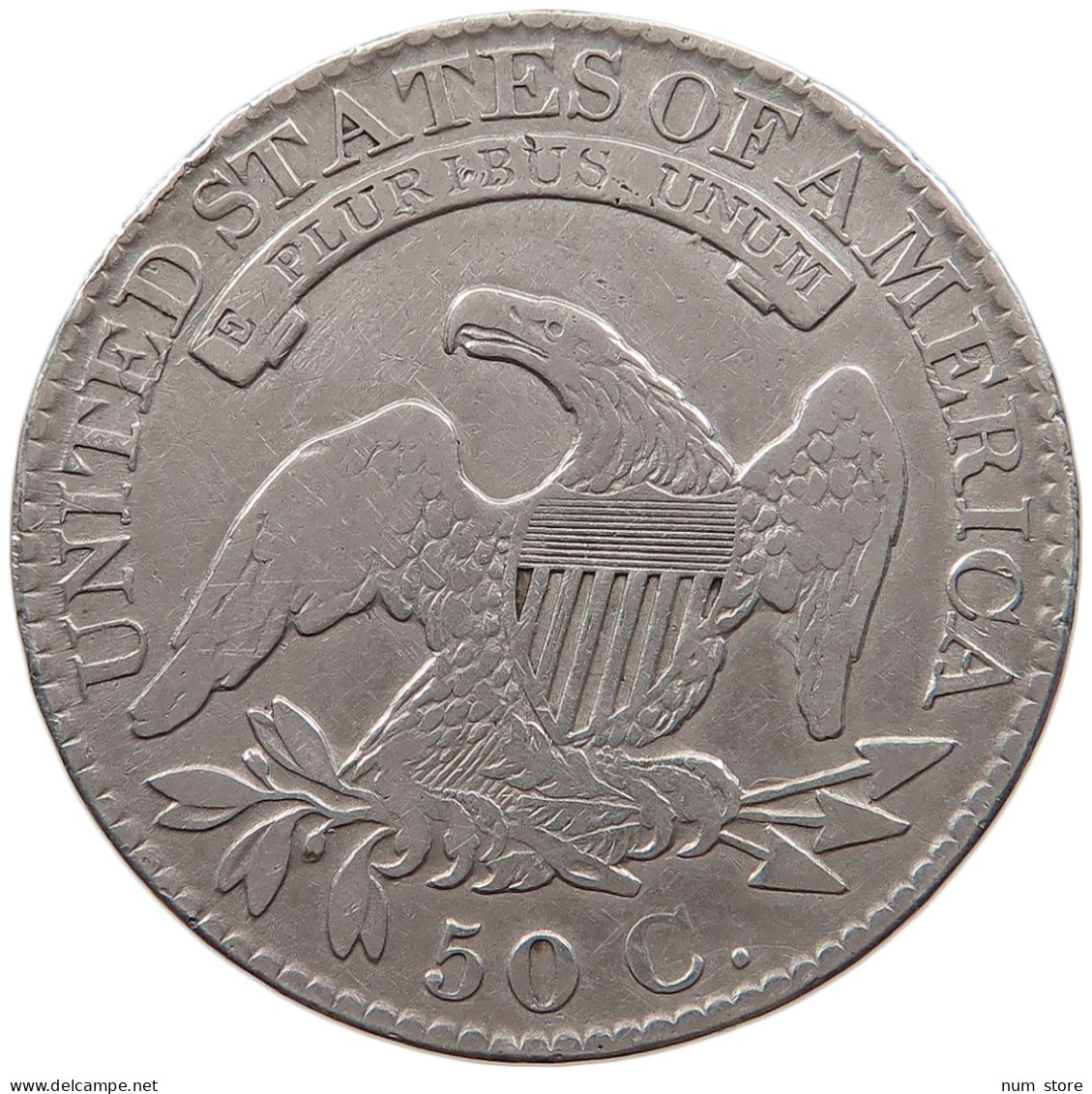 UNITED STATES OF AMERICA HALF DOLLAR 1826 CAPPED BUST #t141 0423 - 1794-1839: Früher Half Dollar