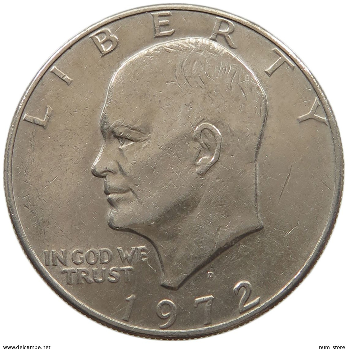 UNITED STATES OF AMERICA DOLLAR 1972 D EISENHOWER #sm05 0403 - 1971-1978: Eisenhower