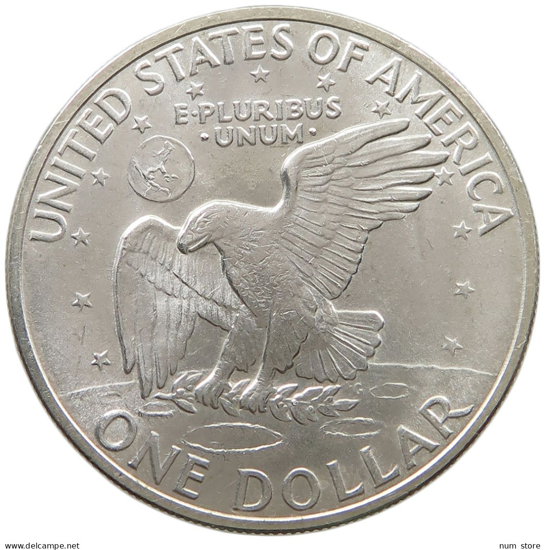 UNITED STATES OF AMERICA DOLLAR 1971 S EISENHOWER SILVER #s058 0469 - 1971-1978: Eisenhower