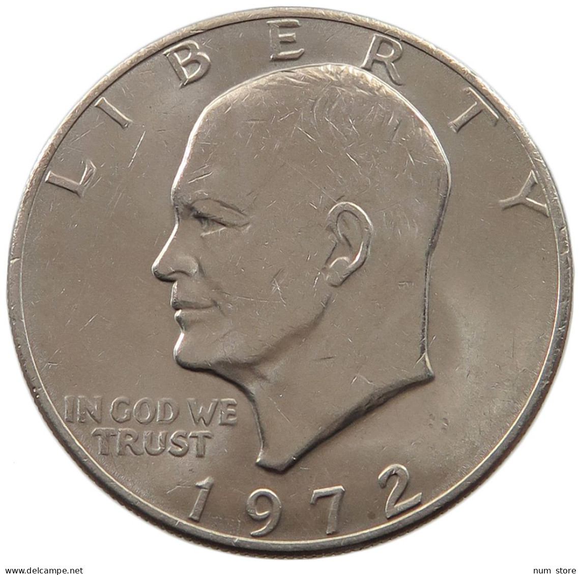 UNITED STATES OF AMERICA DOLLAR 1972  #alb026 0011 - 1971-1978: Eisenhower