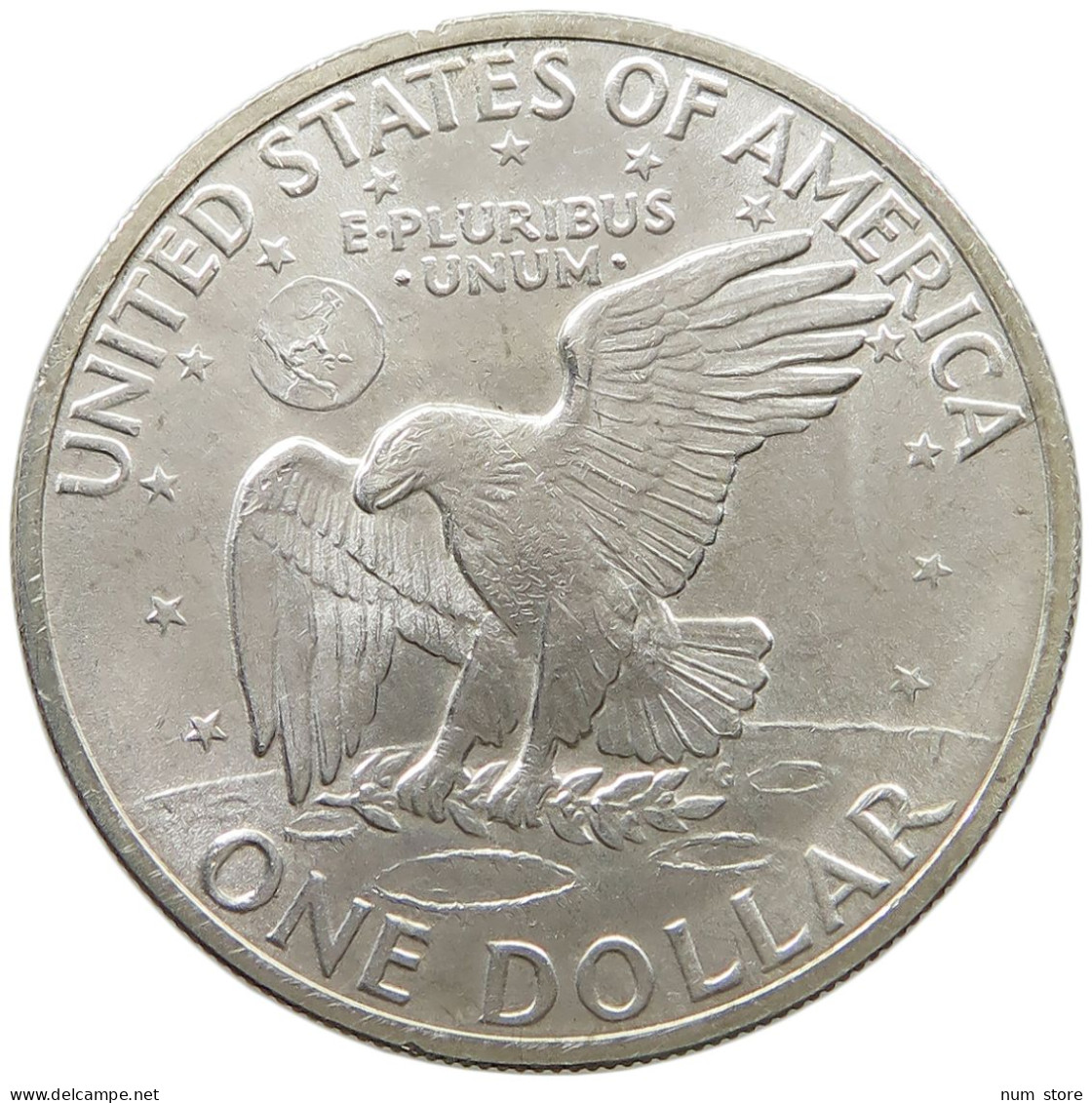 UNITED STATES OF AMERICA DOLLAR 1971 S EISENHOWER SILVER #s058 0461 - 1971-1978: Eisenhower