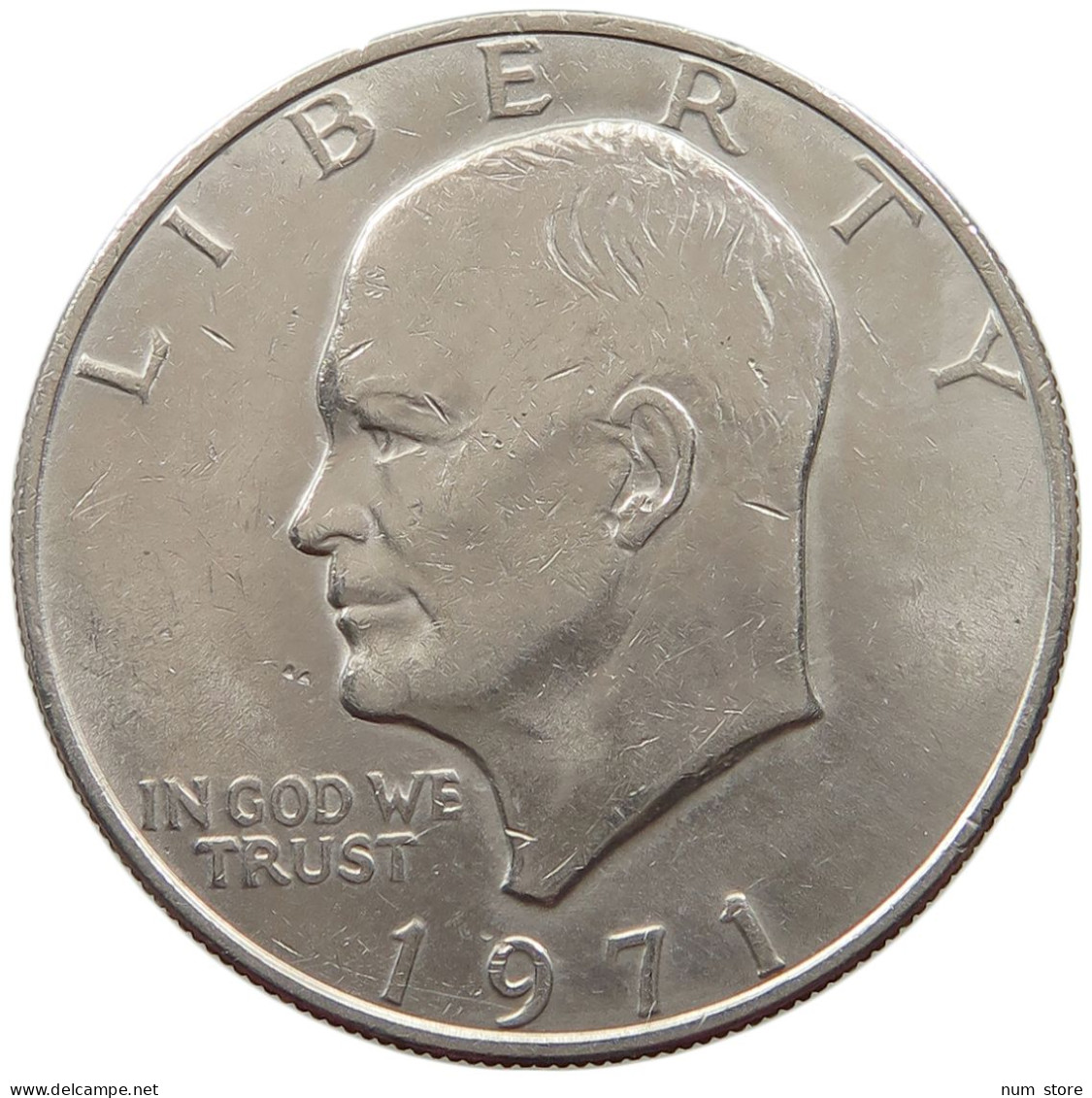 UNITED STATES OF AMERICA DOLLAR 1971 EISENHOWER #a012 0643 - 1971-1978: Eisenhower