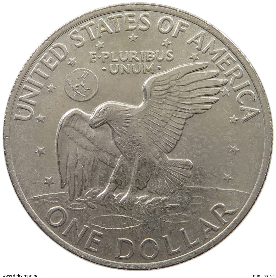 UNITED STATES OF AMERICA DOLLAR 1971 D EISENHOWER NICKEL #a096 0233 - 1971-1978: Eisenhower