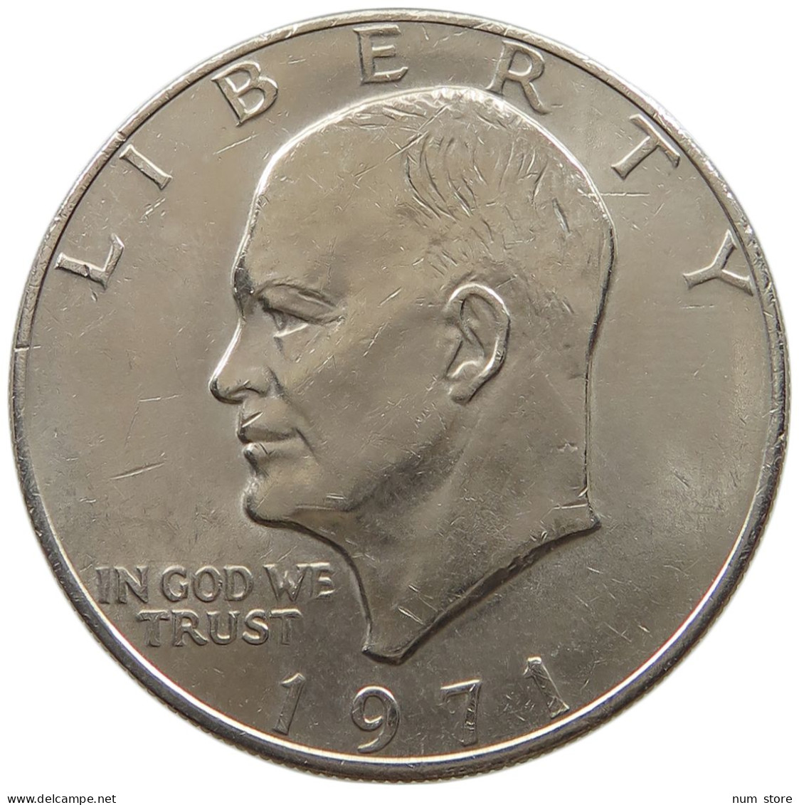 UNITED STATES OF AMERICA DOLLAR 1971 EISENHOWER #a026 0415 - 1971-1978: Eisenhower