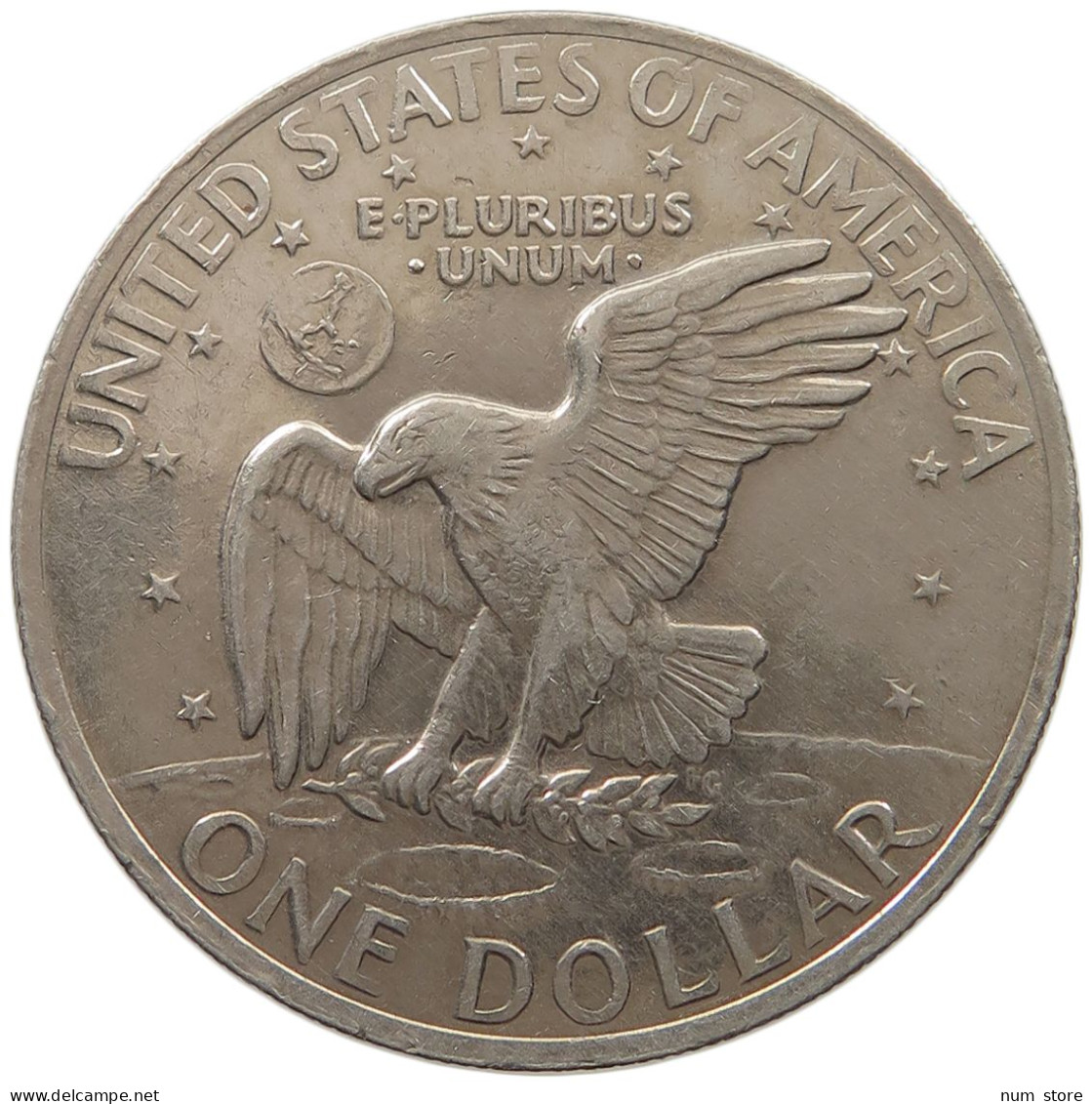 UNITED STATES OF AMERICA DOLLAR 1971 D EISENHOWER #c034 0249 - 1971-1978: Eisenhower