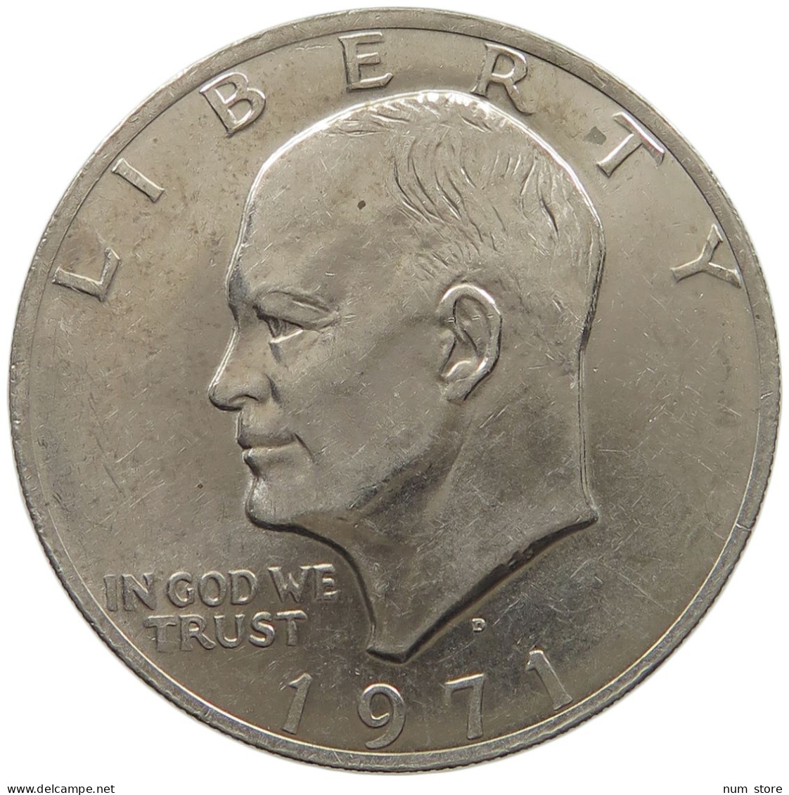 UNITED STATES OF AMERICA DOLLAR 1971 D EISENHOWER #c028 0203 - 1971-1978: Eisenhower
