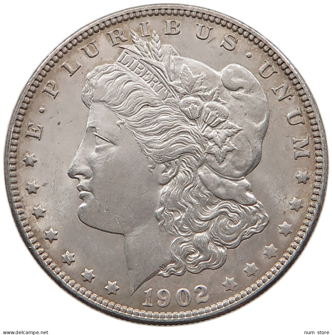 UNITED STATES OF AMERICA DOLLAR 1902 MORGAN #t141 0405 - 1878-1921: Morgan