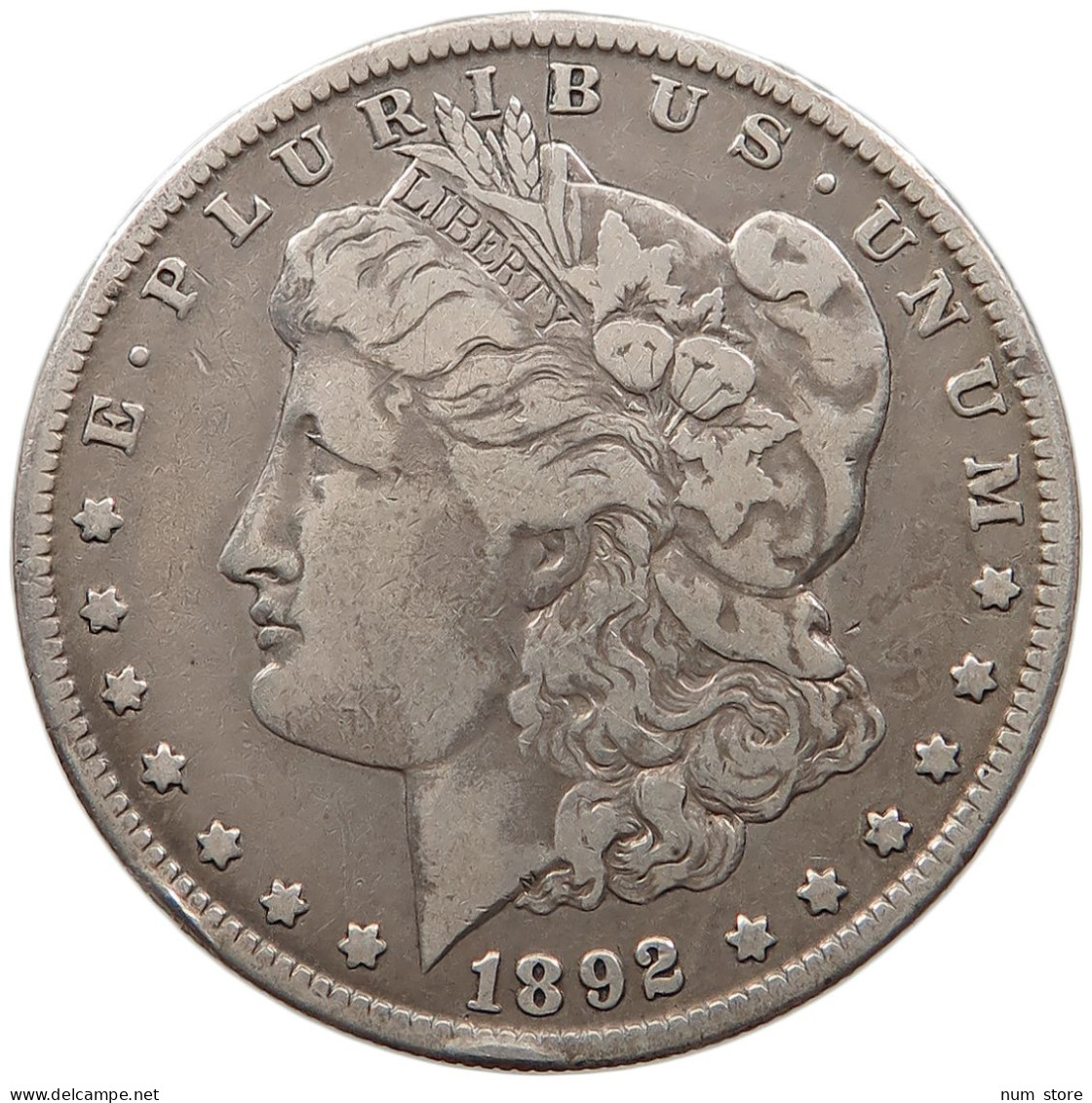 UNITED STATES OF AMERICA DOLLAR 1892 O MORGAN #t141 0387 - 1878-1921: Morgan