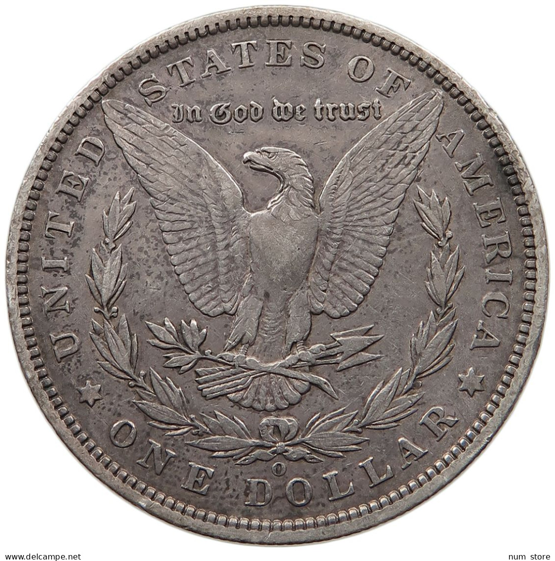 UNITED STATES OF AMERICA DOLLAR 1896 O MORGAN #t141 0385 - 1878-1921: Morgan