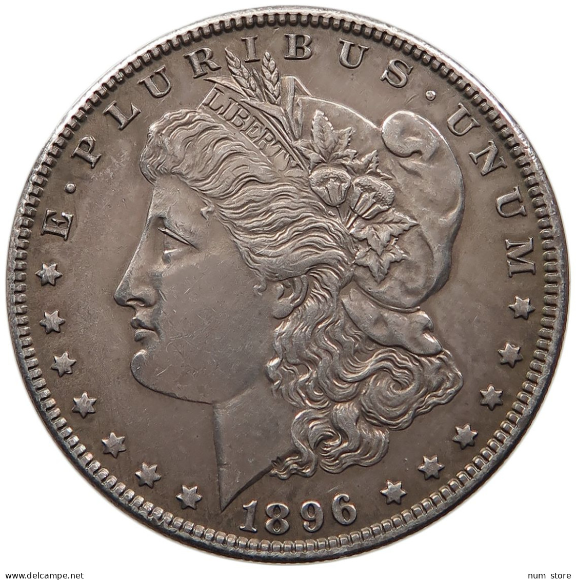 UNITED STATES OF AMERICA DOLLAR 1896 MORGAN #t141 0379 - 1878-1921: Morgan
