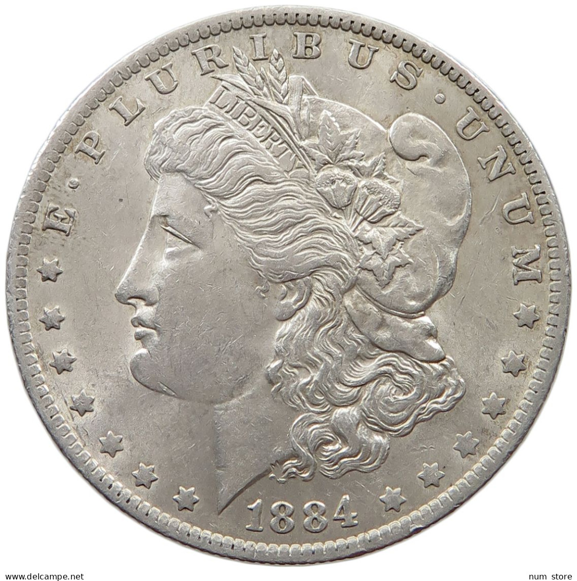 UNITED STATES OF AMERICA DOLLAR 1884 O MORGAN #t147 0071 - 1878-1921: Morgan